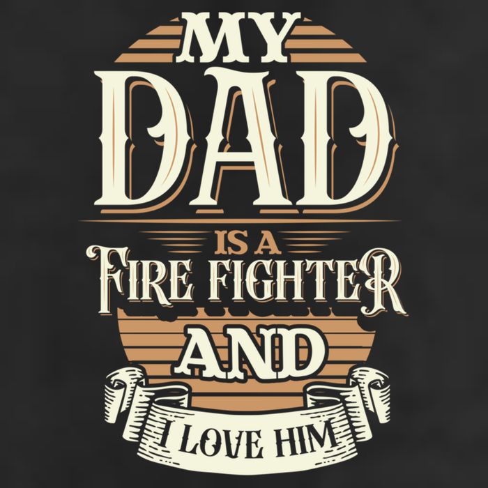 Because My Dad Is A Fire Fighter Thats Why I Love Him A Lot Gift Adult Drive Performance Visor