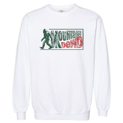 Bigfoot Mountain Dude Hiking Camping Garment-Dyed Sweatshirt