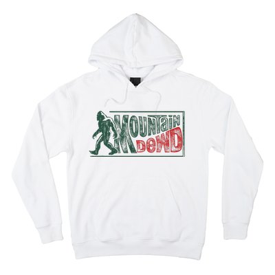 Bigfoot Mountain Dude Hiking Camping Hoodie