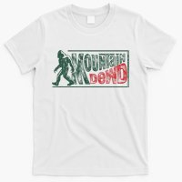 Bigfoot Mountain Dude Hiking Camping T-Shirt