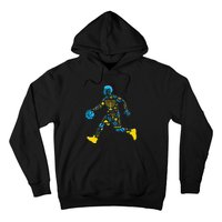 Basketball Menorah Dreidel Jewish Hanukkah Hoodie