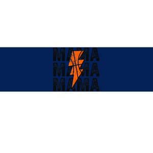 Basketball Mama Distressed Lightning Bolt Mom Bumper Sticker