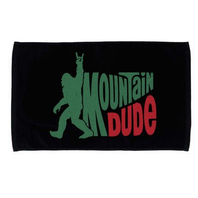 Bigfoot Mountain Dude Gift Microfiber Hand Towel