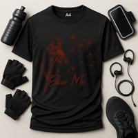 Blow Me Dandelion Funny Cooling Performance Crew T-Shirt