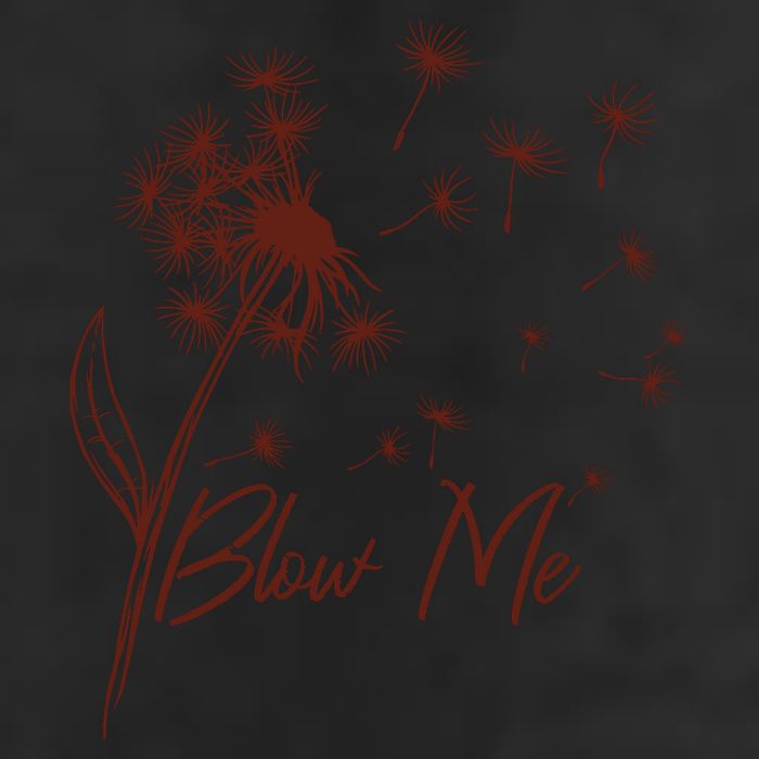 Blow Me Dandelion Funny Adult Drive Performance Visor