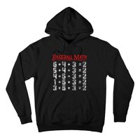 Baseball Math Double Play Kids Hoodie