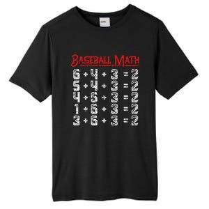 Baseball Math Double Play Kids Tall Fusion ChromaSoft Performance T-Shirt