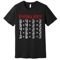 Baseball Math Double Play Kids Premium T-Shirt