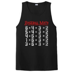 Baseball Math Double Play Kids PosiCharge Competitor Tank