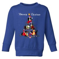 Bernese Mountain Dog Christmas Tree Xmas Gift Toddler Sweatshirt