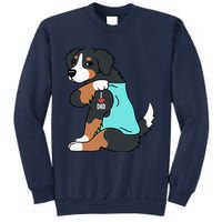 Bernese Mountain Dog I Love Dad Funny Dog Sweatshirt