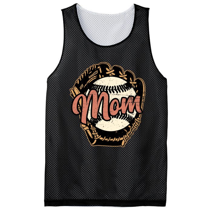 Baseball Mom Design, Wo Baseball Design, Baseball Lover Mesh Reversible Basketball Jersey Tank