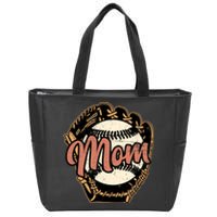 Baseball Mom Design, Wo Baseball Design, Baseball Lover Zip Tote Bag