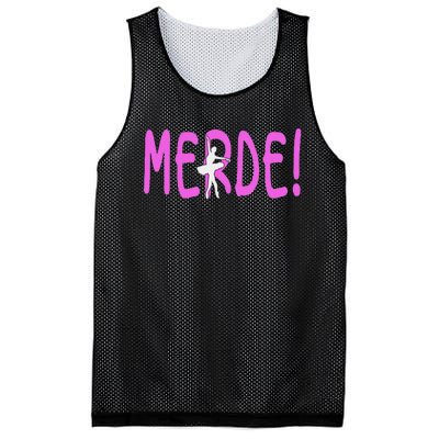 Ballet Merde Dancing Break A Leg Mesh Reversible Basketball Jersey Tank