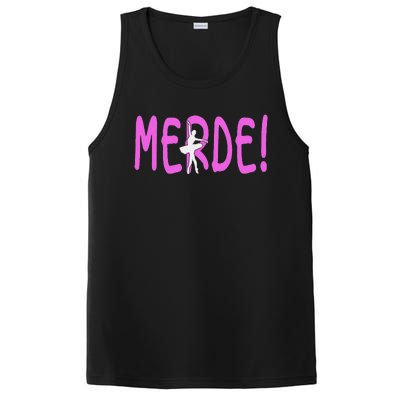 Ballet Merde Dancing Break A Leg PosiCharge Competitor Tank