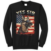 Belgian Malinois Dog Breed Yes Sir Sweatshirt