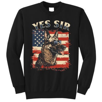 Belgian Malinois Dog Breed Yes Sir Sweatshirt