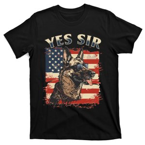 Belgian Malinois Dog Breed Yes Sir T-Shirt