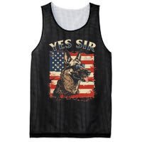 Belgian Malinois Dog Breed Yes Sir Mesh Reversible Basketball Jersey Tank