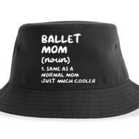 Ballet Mom Definition Funny Ballerina Dancer Sustainable Bucket Hat