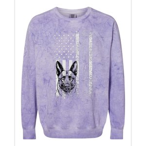 Belgian Malinois Dog Dogs Mom Dad Dog Lover Malinois Colorblast Crewneck Sweatshirt