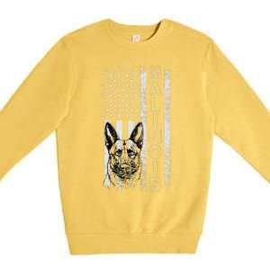 Belgian Malinois Dog Dogs Mom Dad Dog Lover Malinois Premium Crewneck Sweatshirt