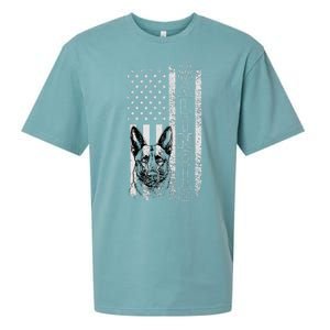 Belgian Malinois Dog Dogs Mom Dad Dog Lover Malinois Sueded Cloud Jersey T-Shirt