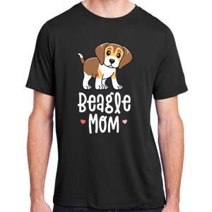 Beagle Mom Dog Mama For Women Gift For Adult ChromaSoft Performance T-Shirt