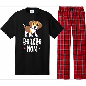 Beagle Mom Dog Mama For Women Gift For Pajama Set