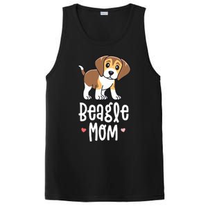 Beagle Mom Dog Mama For Women Gift For PosiCharge Competitor Tank