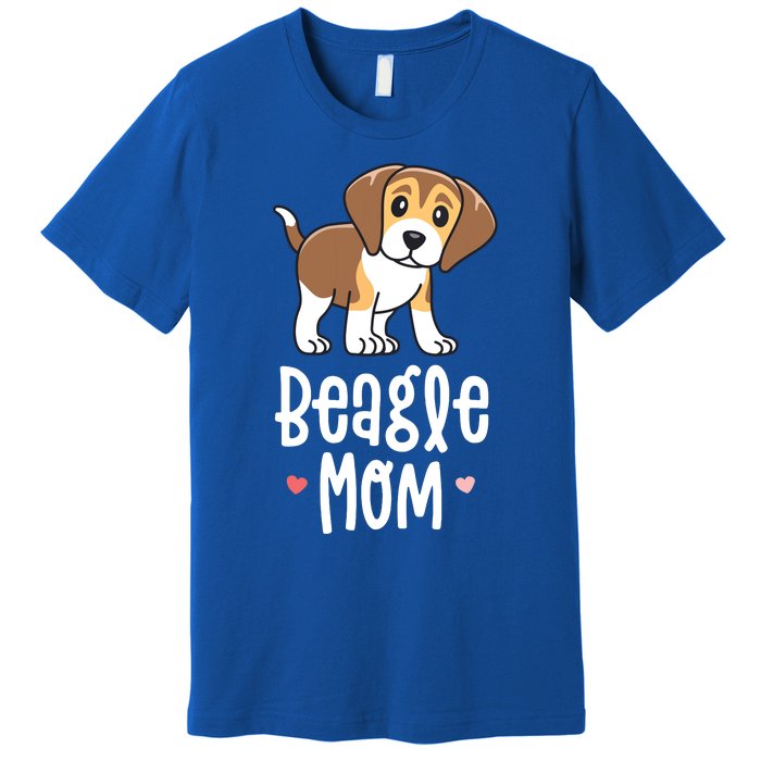 Beagle Mom Dog Mama For Women Gift For Premium T-Shirt