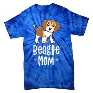 Beagle Mom Dog Mama For Women Gift For Tie-Dye T-Shirt