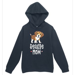 Beagle Mom Dog Mama For Women Gift For Urban Pullover Hoodie