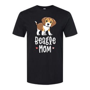 Beagle Mom Dog Mama For Women Gift For Softstyle CVC T-Shirt