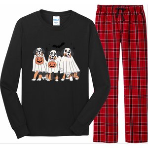 Bernese Mountain Dog Halloween Dog Fall For Bernese Mama Long Sleeve Pajama Set