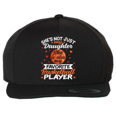 Basketball Mom Dad Wool Snapback Cap