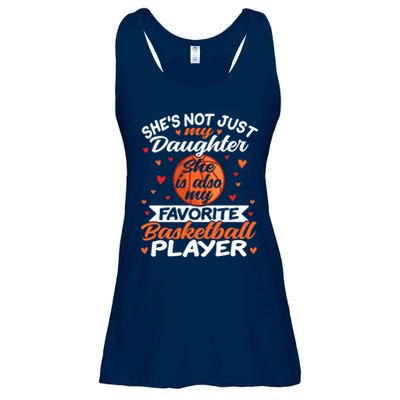 Basketball Mom Dad Ladies Essential Flowy Tank