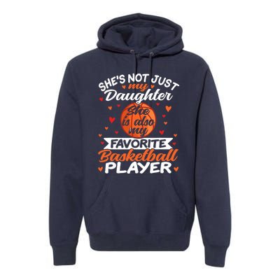 Basketball Mom Dad Premium Hoodie