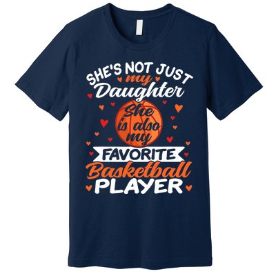 Basketball Mom Dad Premium T-Shirt