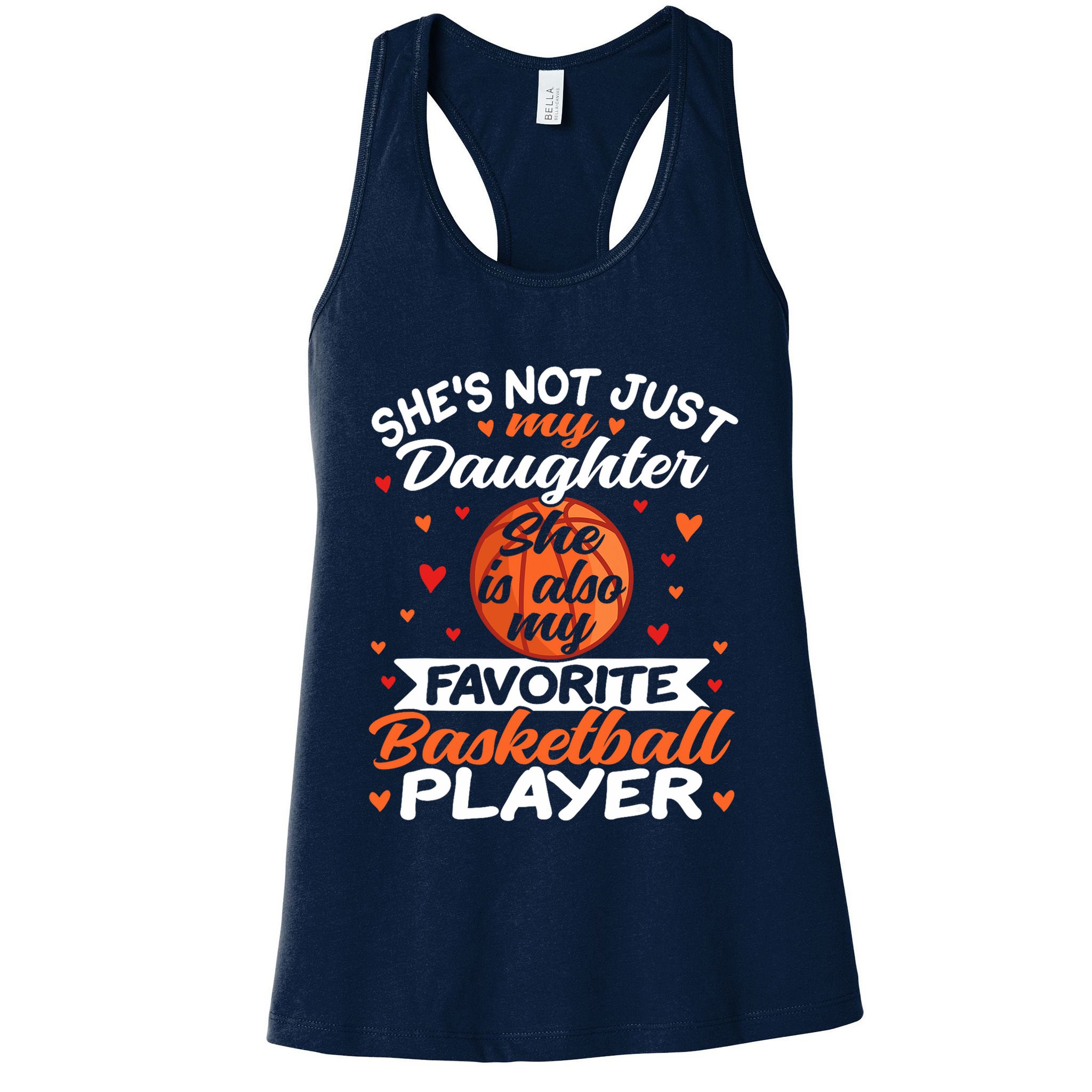 Basketball Mom Dad Womens Tank Top