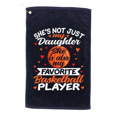 Basketball Mom Dad Golf Towel