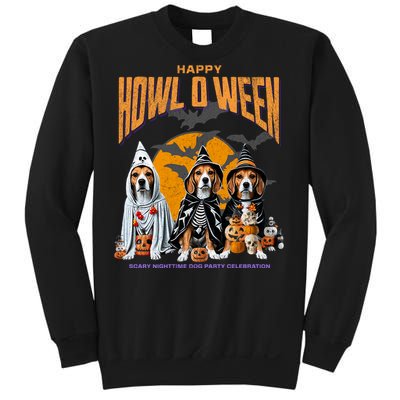 Beagle Mom Dad Halloween Lovers Sweatshirt