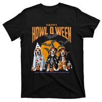 Beagle Mom Dad Halloween Lovers T-Shirt