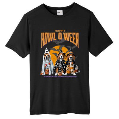 Beagle Mom Dad Halloween Lovers Tall Fusion ChromaSoft Performance T-Shirt