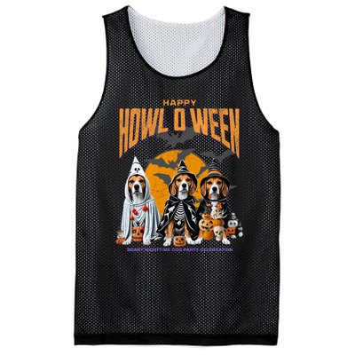 Beagle Mom Dad Halloween Lovers Mesh Reversible Basketball Jersey Tank