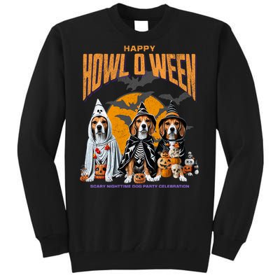 Beagle Mom Dad Halloween Lovers Tall Sweatshirt