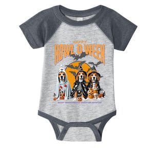 Beagle Mom Dad Halloween Lovers Infant Baby Jersey Bodysuit