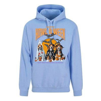 Beagle Mom Dad Halloween Lovers Unisex Surf Hoodie