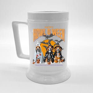 Beagle Mom Dad Halloween Lovers Beer Stein