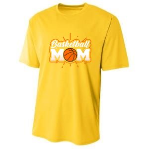 Basketball Mom Design Basketball Gift Youth Performance Sprint T-Shirt